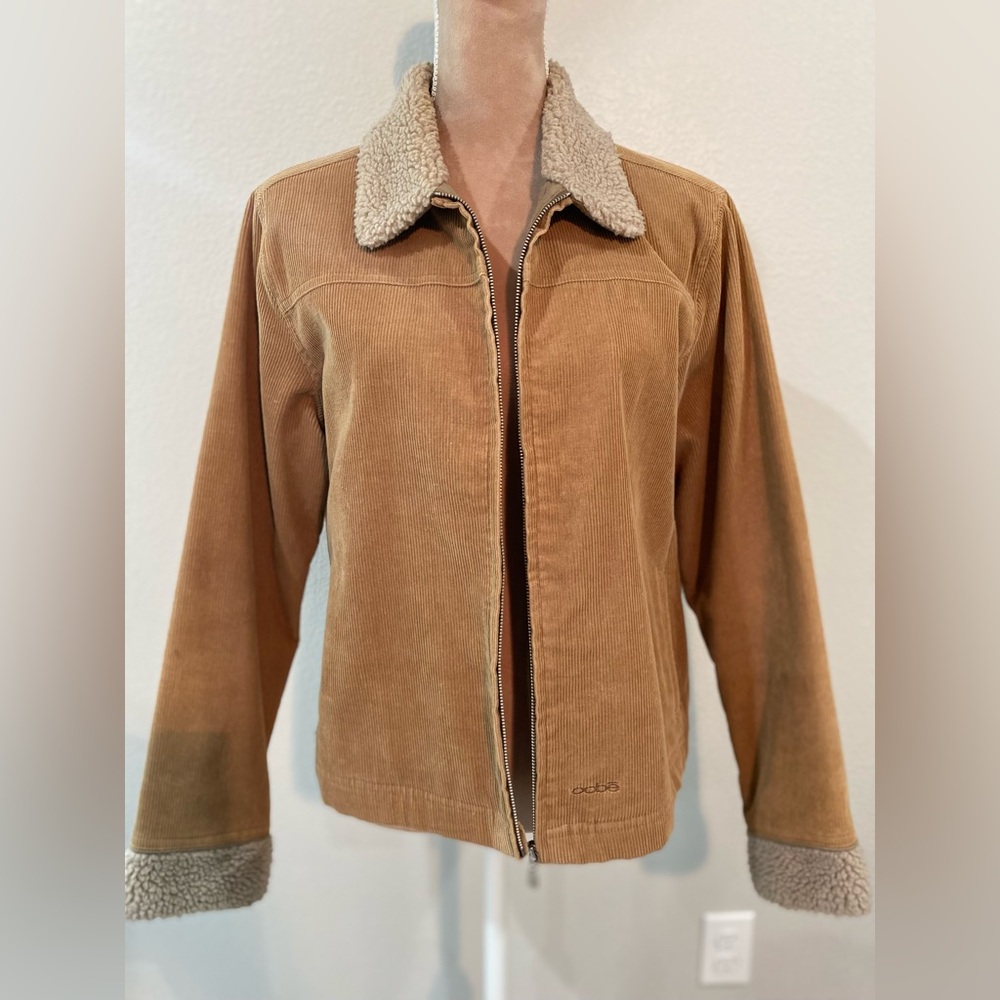 Oobe corduroy and Sherpa jacket